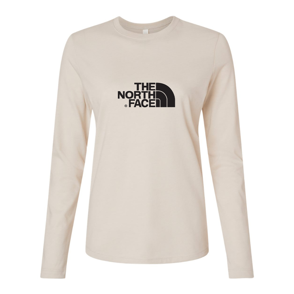 BELLA CANVAS Women’s The North Face Black Jersey Long Sleeve Tee