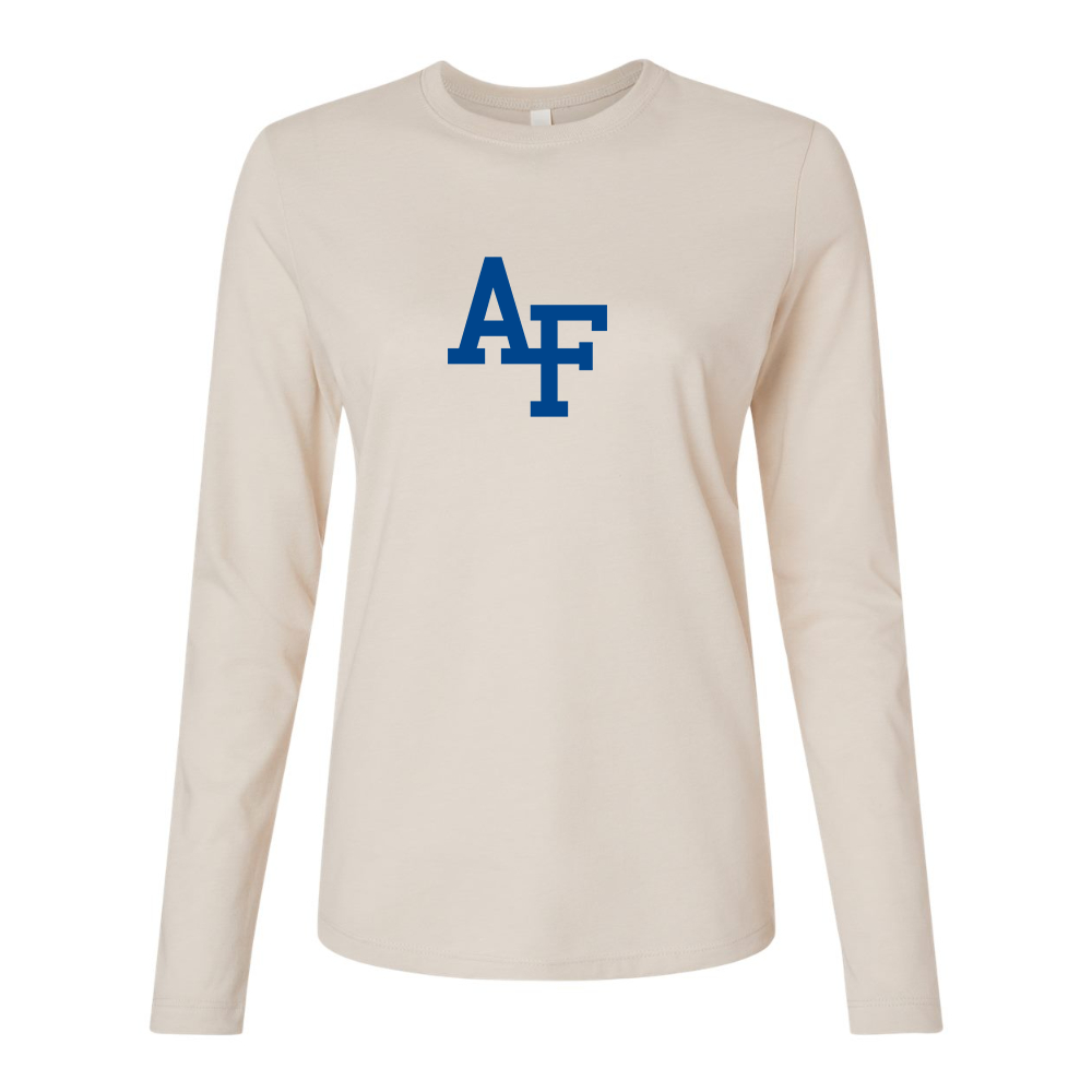 BELLA CANVAS Women’s Air Force Falcons Jersey Long Sleeve Tee