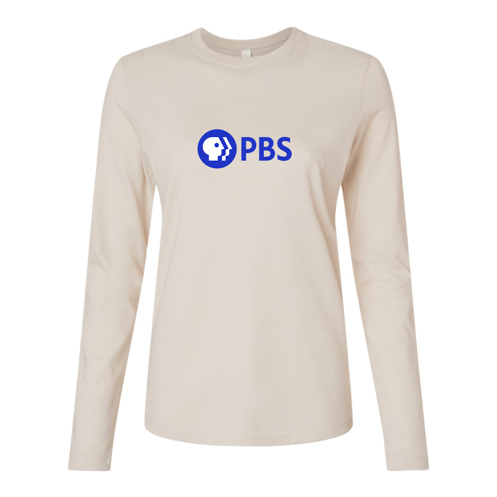 BELLA CANVAS PBS Blue Jersey Long Sleeve Tee