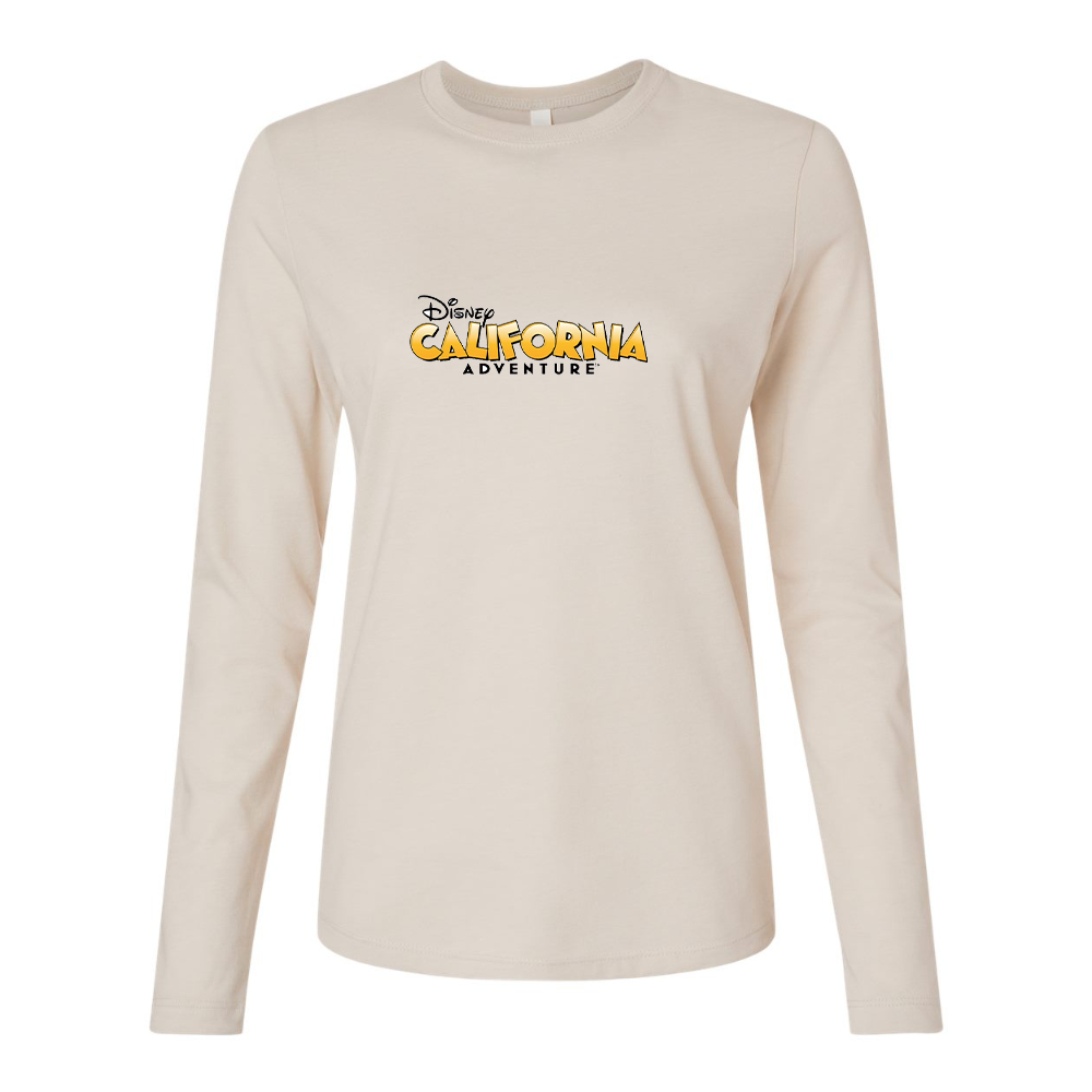 BELLA CANVAS Disney California Adventure Jersey Long Sleeve Tee