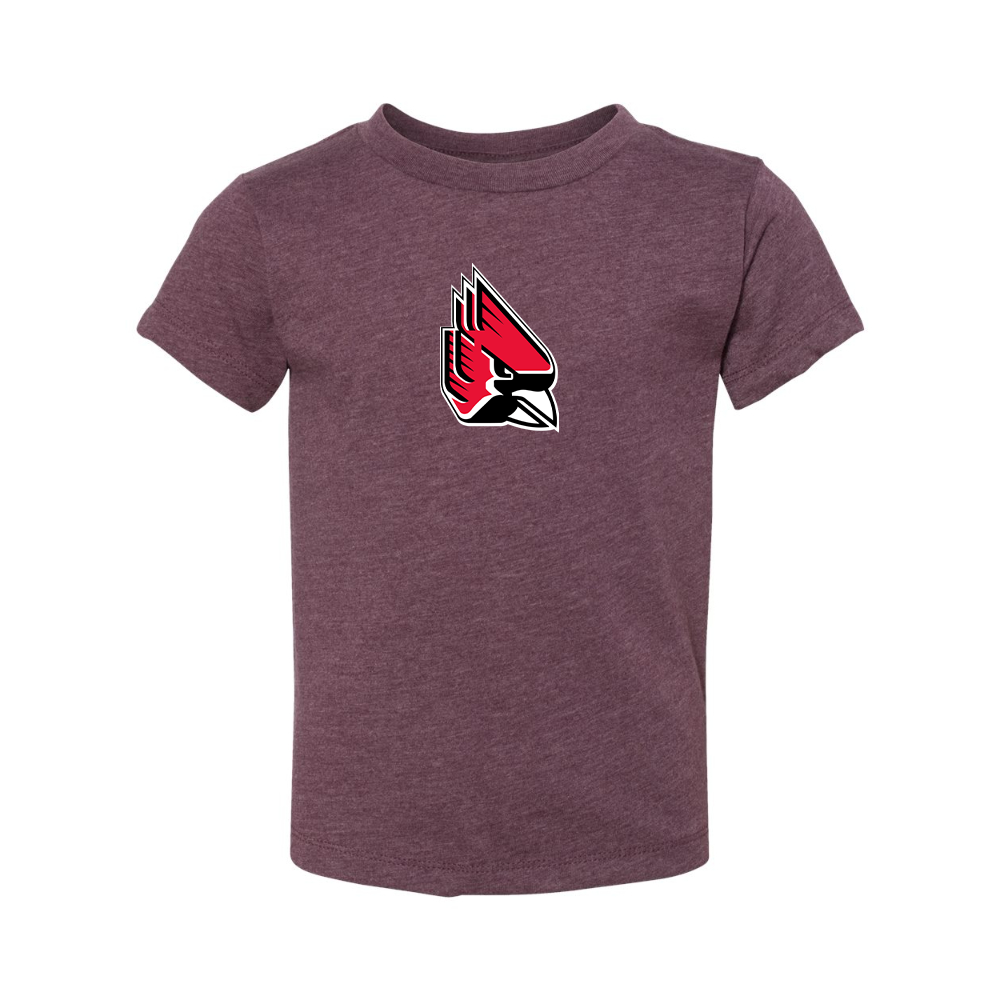 Ball State Cardinals BELLA CANVAS Toddler Jersey Tee