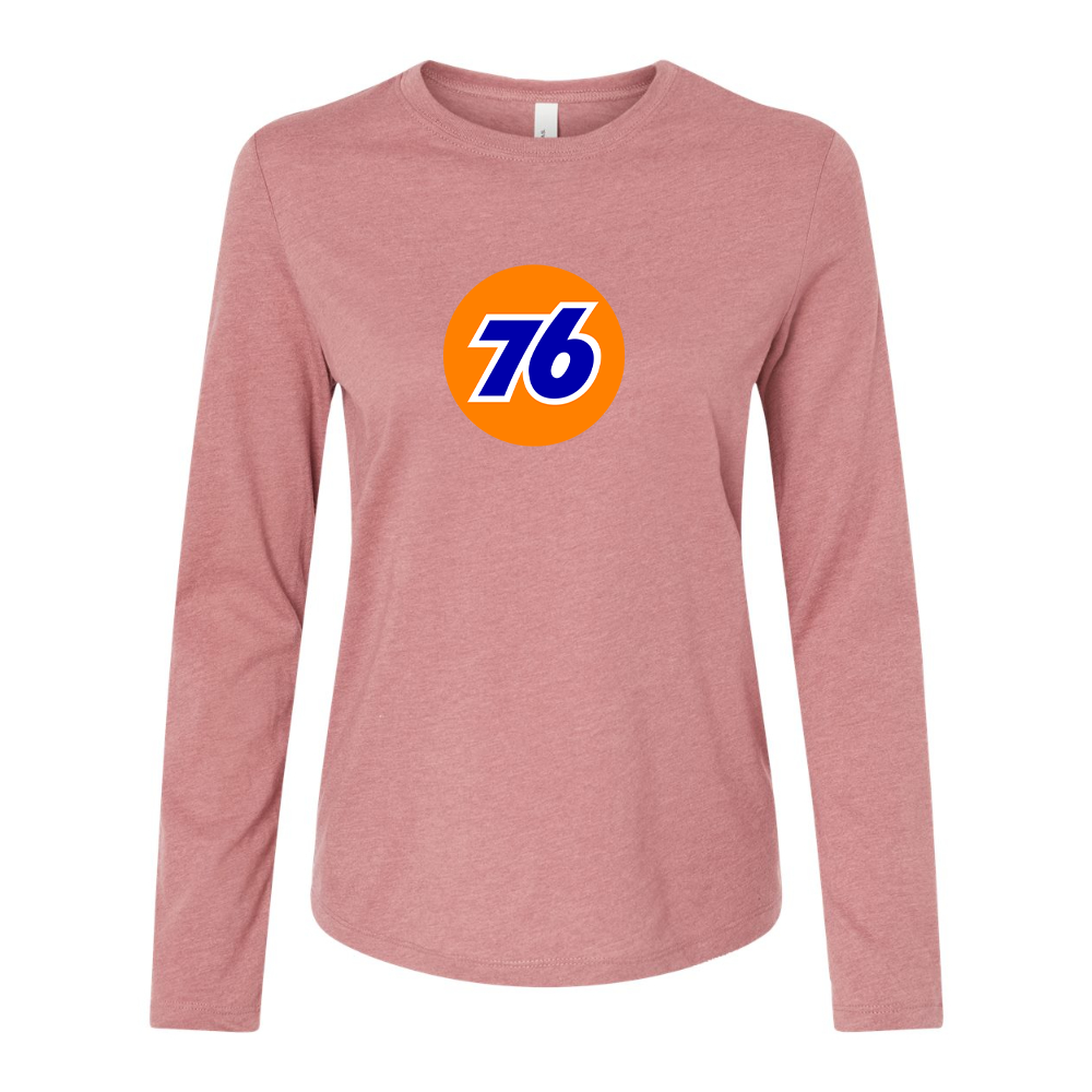 BELLA CANVAS Women’s 76 Gas Station Jersey Long Sleeve Tee