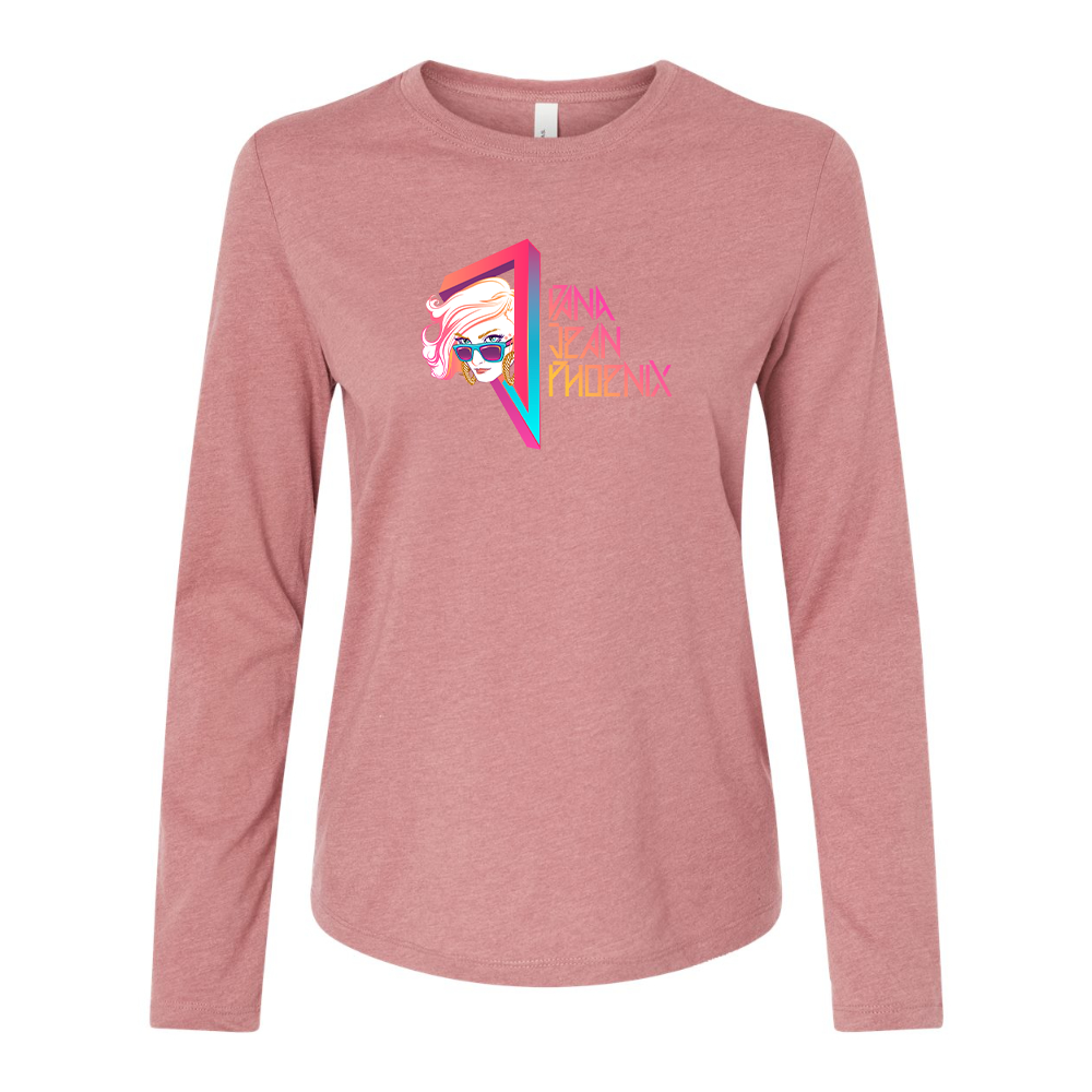 BELLA CANVAS Women’s Dana Jean Phoenix Jersey Long Sleeve Tee