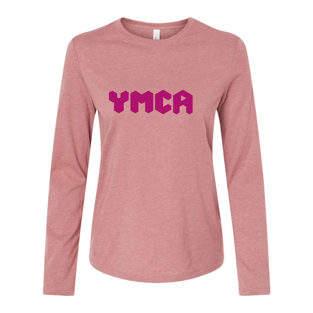 BELLA CANVAS YMCA Mauve Jersey Long Sleeve Tee