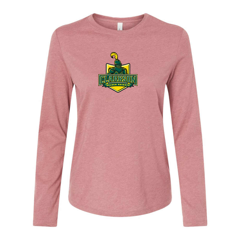 BELLA CANVAS Clarkson Golden Knights Jersey Long Sleeve Tee