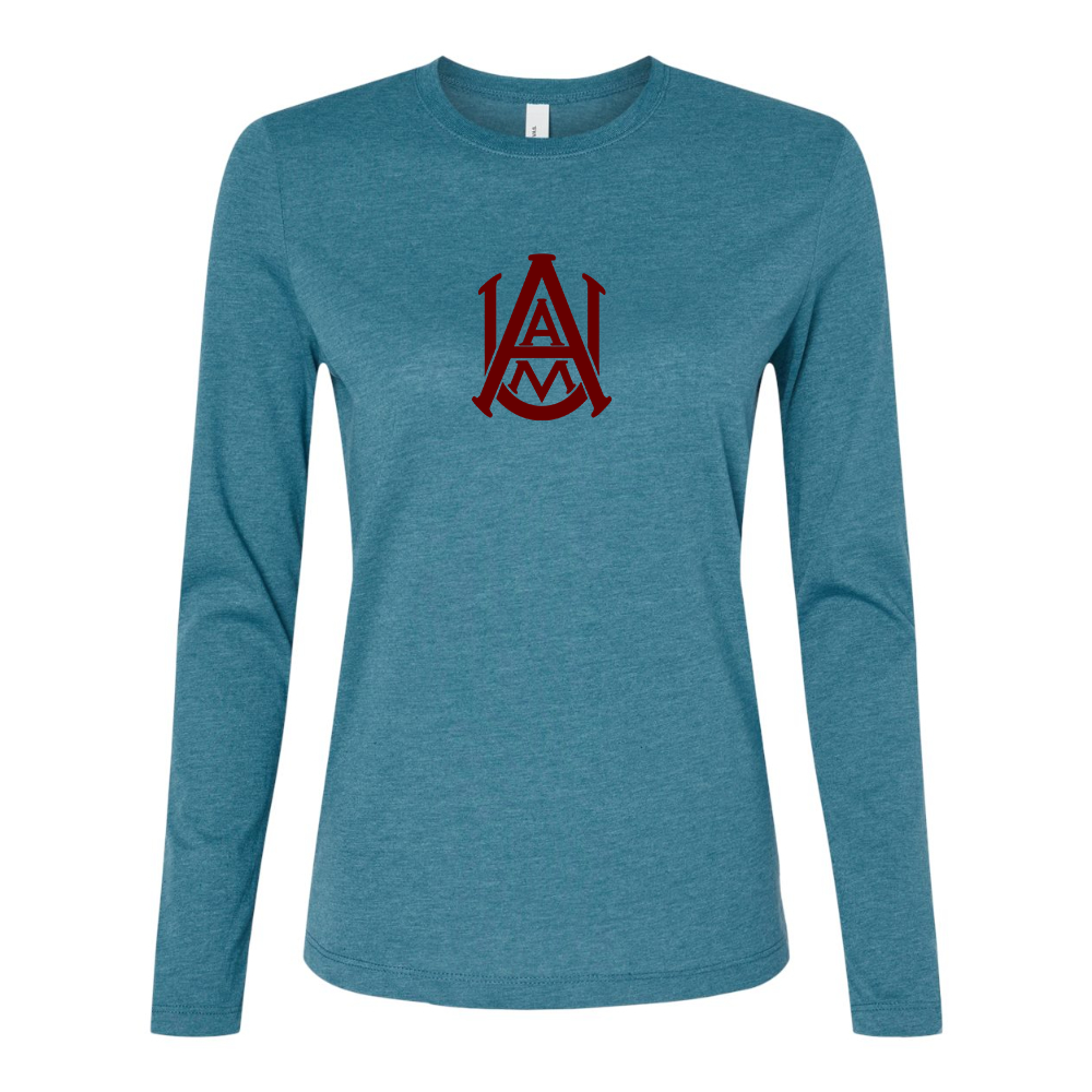 BELLA CANVAS Women’s Alabama AM Bulldogs Jersey Long Sleeve Tee