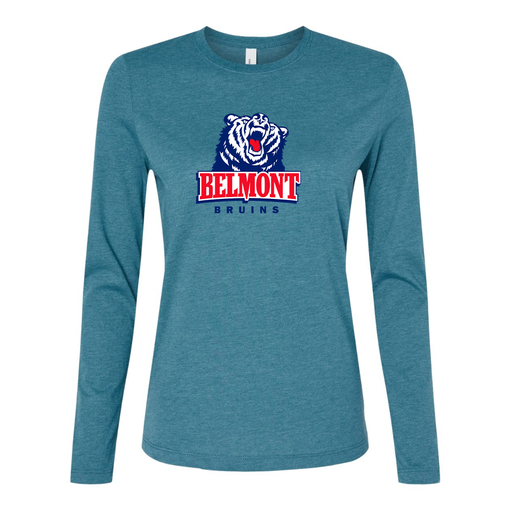 BELLA CANVAS Belmont Bruins Jersey Long Sleeve Tee