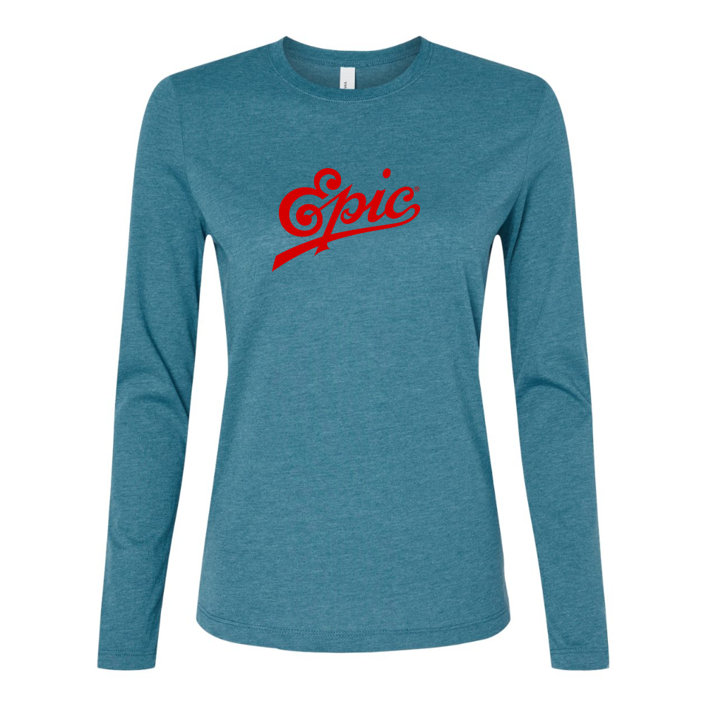 BELLA CANVAS Epic Records Jersey Long Sleeve Tee