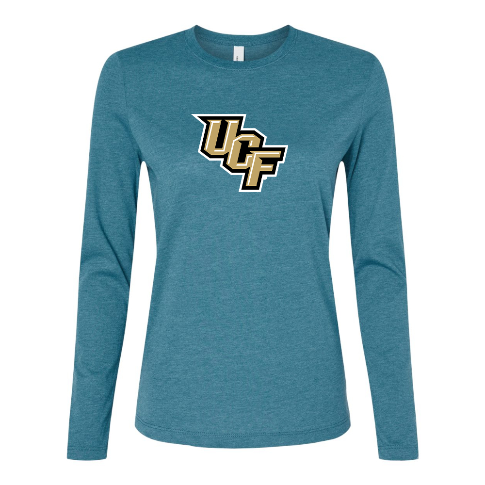 BELLA CANVAS Central Florida Knights Jersey Long Sleeve Tee