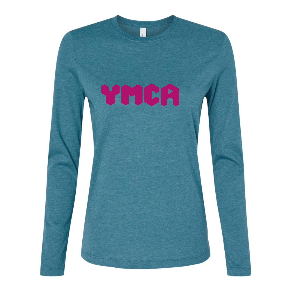 BELLA CANVAS YMCA Mauve Jersey Long Sleeve Tee