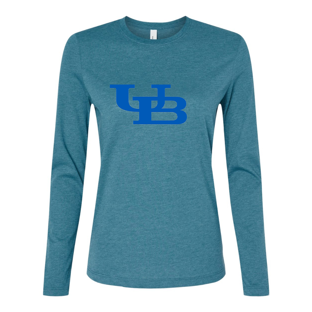 BELLA CANVAS Buffalo Bulls Jersey Long Sleeve Tee