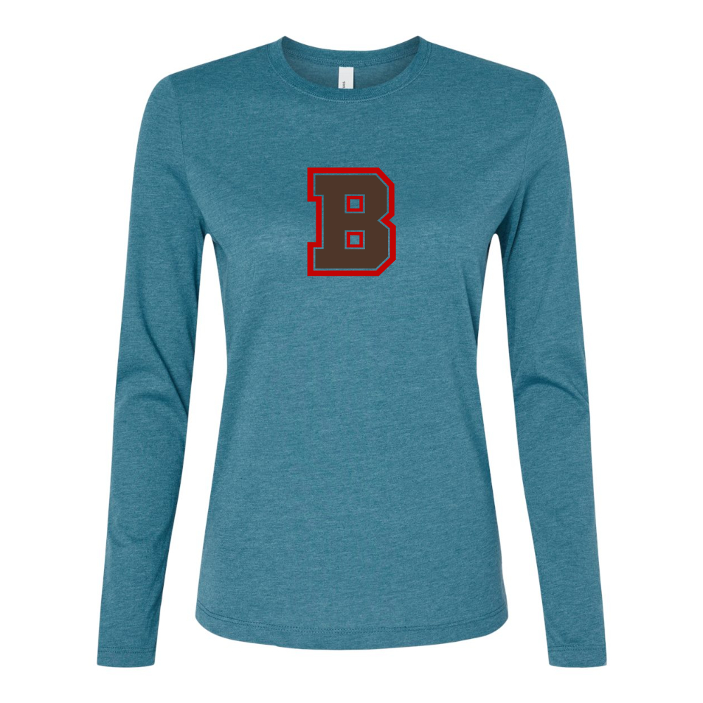 BELLA CANVAS Brown Bears Jersey Long Sleeve Tee