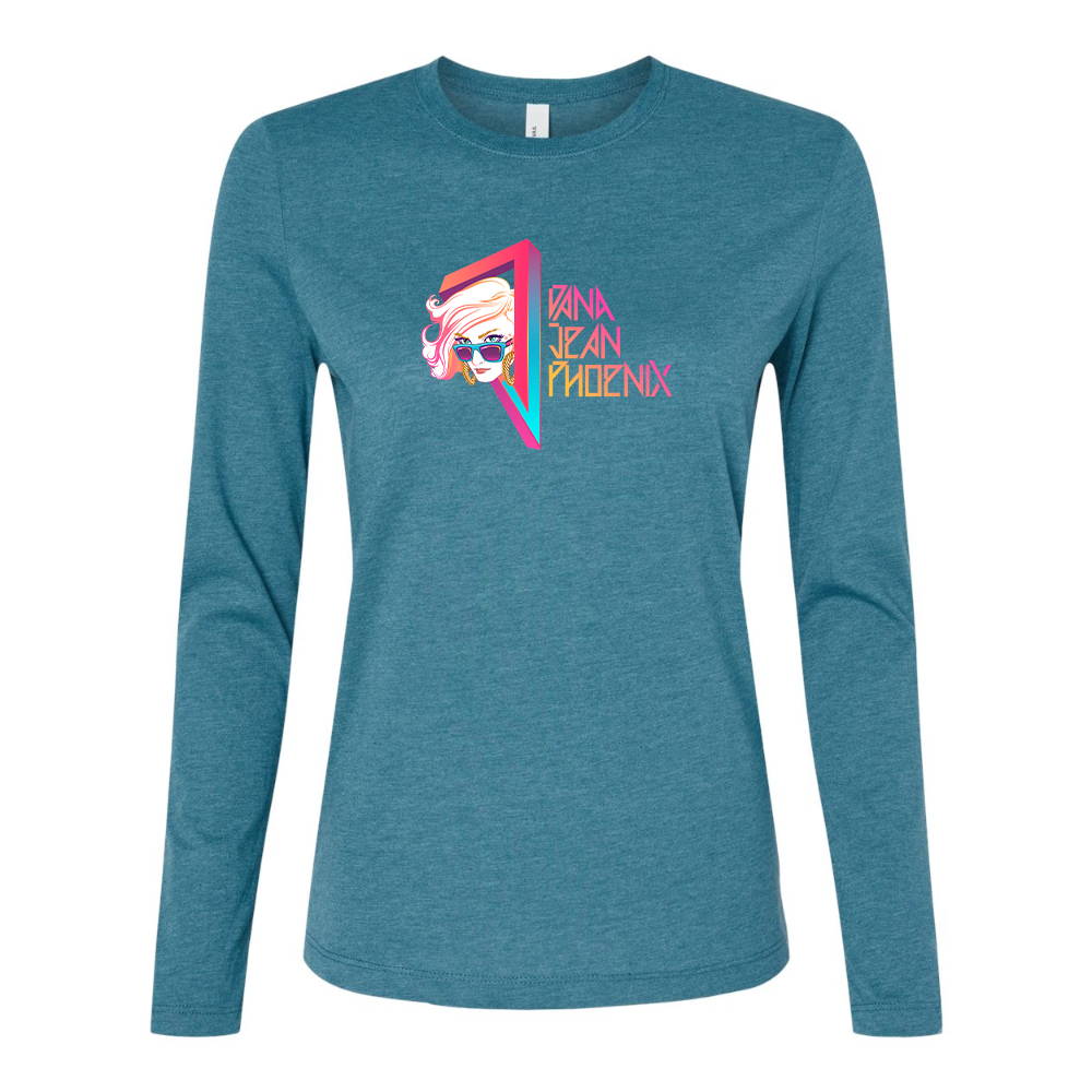 BELLA CANVAS Women’s Dana Jean Phoenix Jersey Long Sleeve Tee