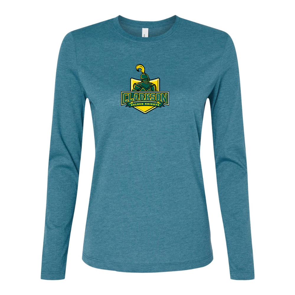 BELLA CANVAS Clarkson Golden Knights Jersey Long Sleeve Tee
