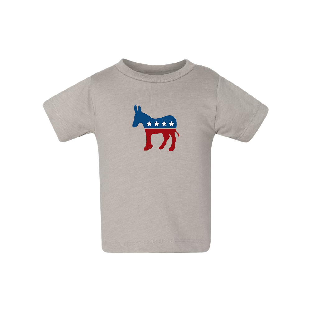 Democrat Election Symbol BELLA CANVAS Infant Jersey Tee