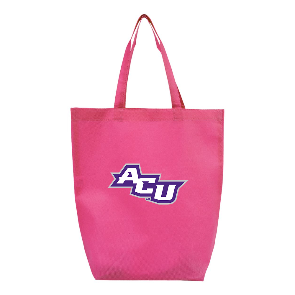 Abilene Christian Wildcats Q-Tees Non-Woven Gusset Bottom Tote