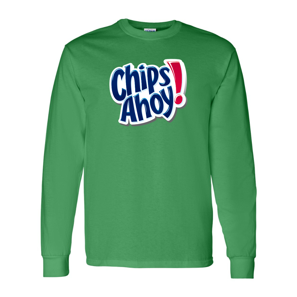 Men's Chips Ahoy Gildan Heavy Cotton Long Sleeve T-Shirt