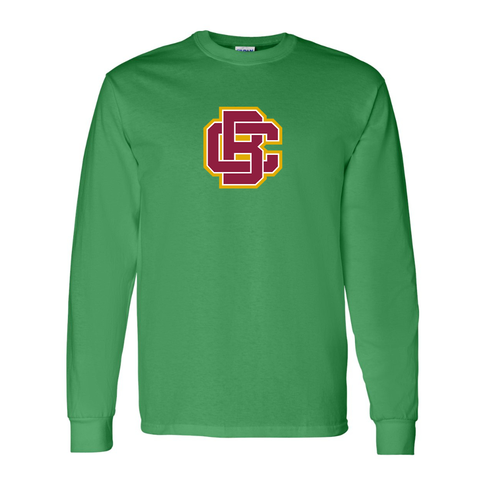 Men's Bethune Cookman Wildcats Gildan Heavy Cotton Long Sleeve T-Shirt