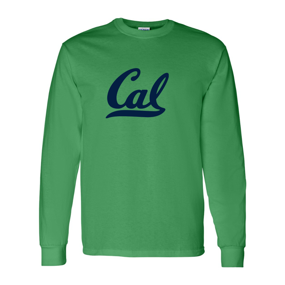 Men's California Golden Bears Gildan Heavy Cotton Long Sleeve T-Shirt