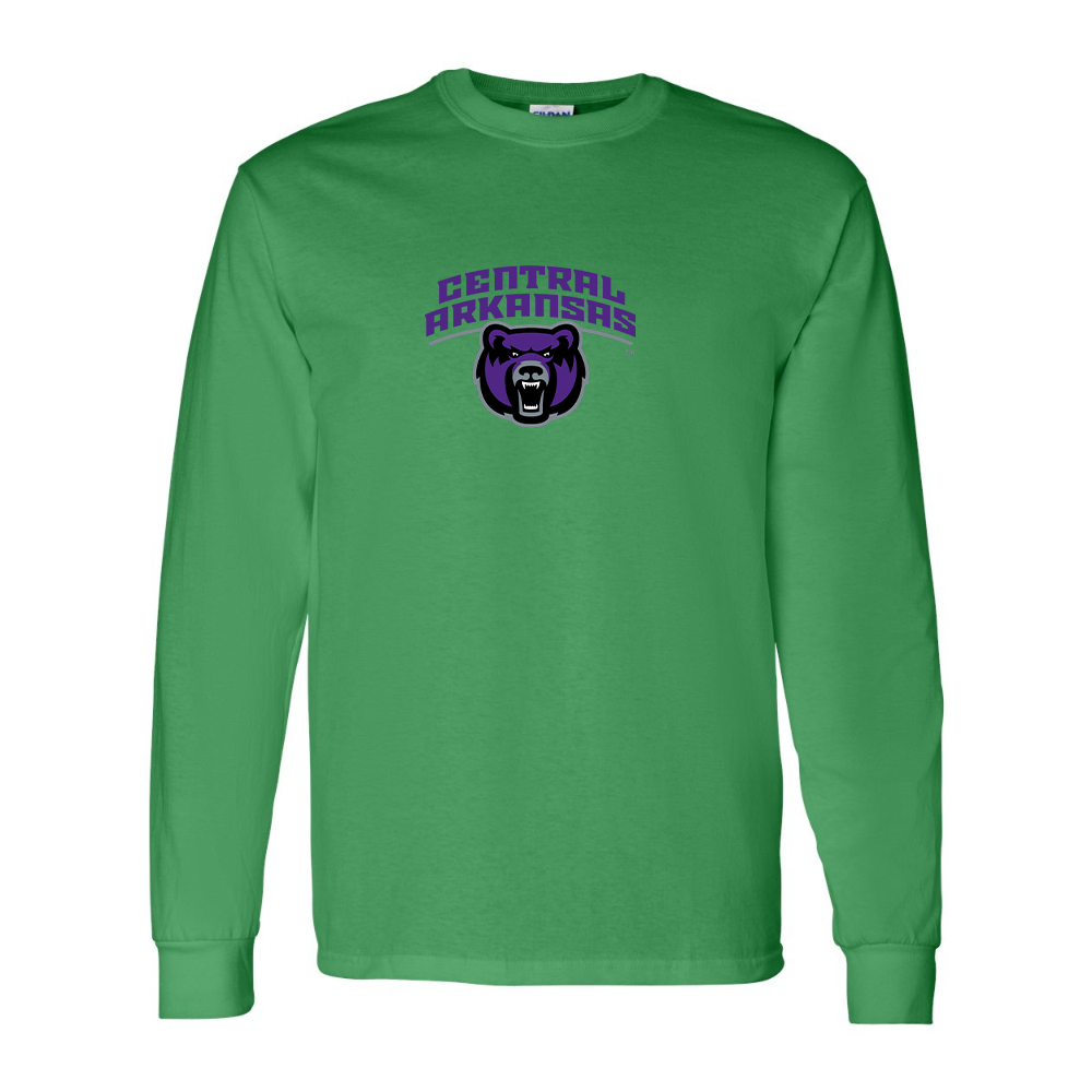 Men's Central Arkansas Bears Gildan Heavy Cotton Long Sleeve T-Shirt