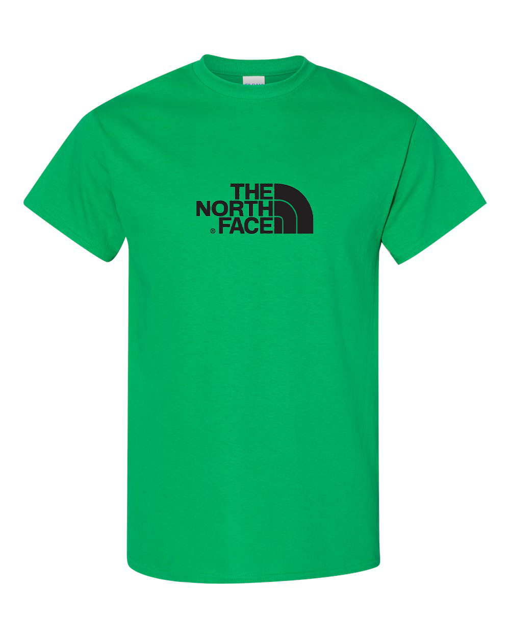 Men's The North Face Black Gildan Heavy Cotton T-Shirt