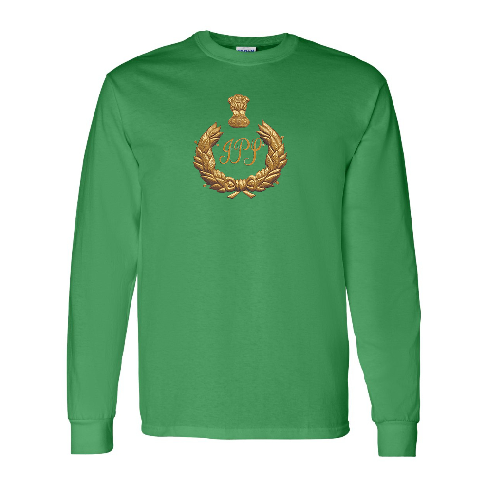 Men's IPS India Gildan Heavy Cotton Long Sleeve T-Shirt