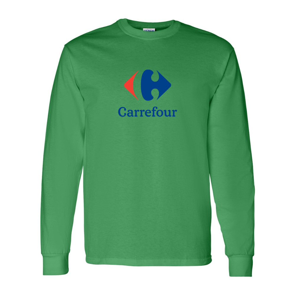 Men's Carrefour Gildan Heavy Cotton Long Sleeve T-Shirt