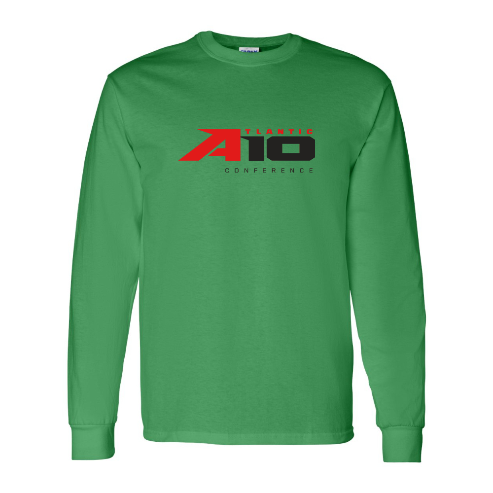 Men's Atlantic 10 Conference Gildan Heavy Cotton Long Sleeve T-Shirt