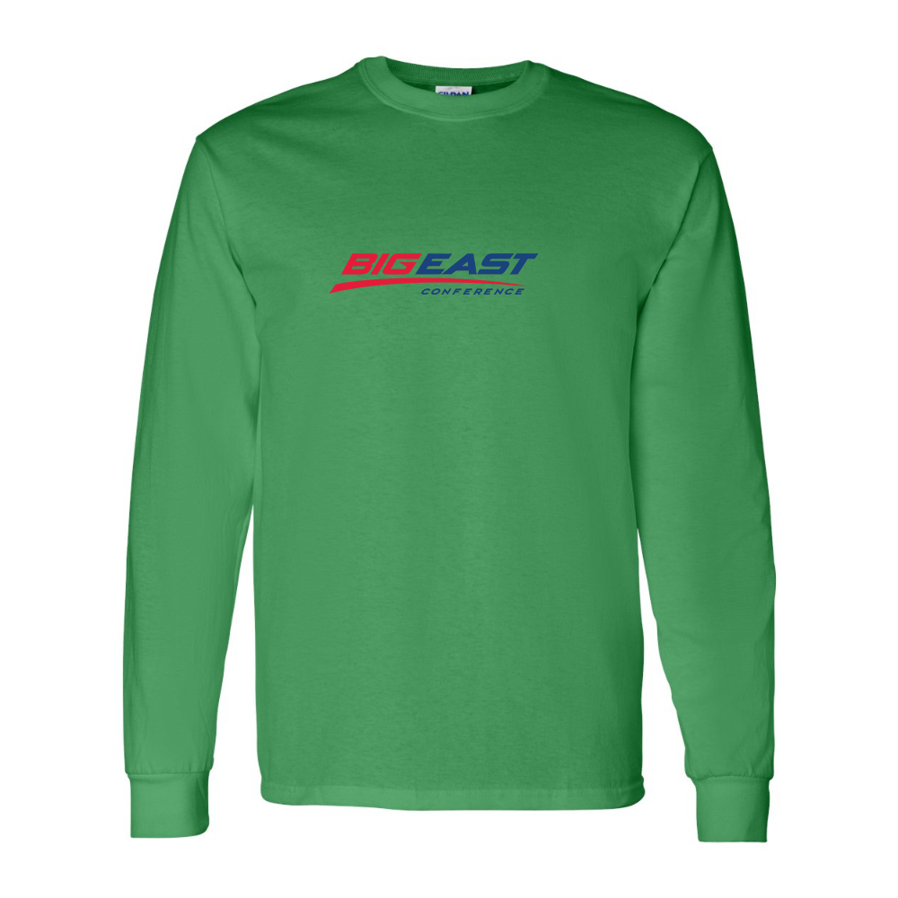 Men's Big East Conference Gildan Heavy Cotton Long Sleeve T-Shirt