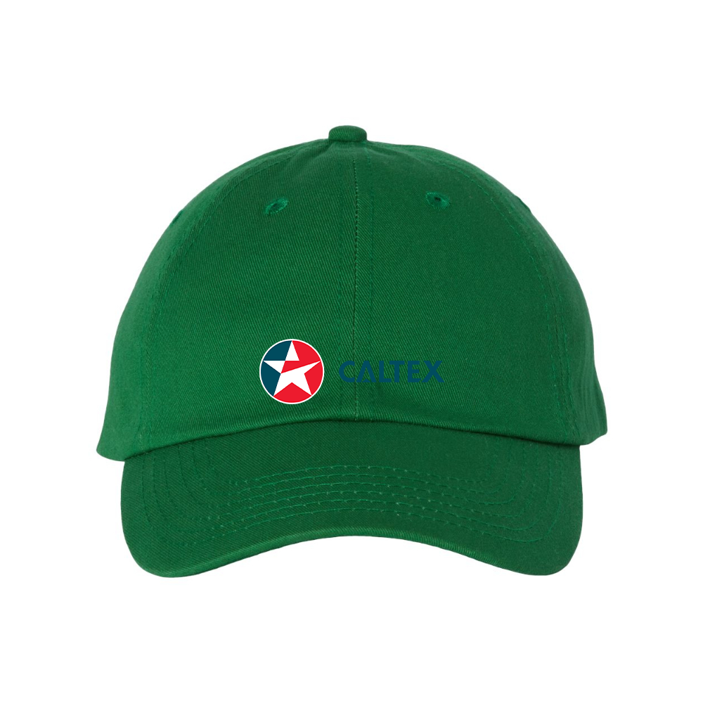 Caltex Gas Station Valucap Adult Bio-Washed Classic Dad Hat