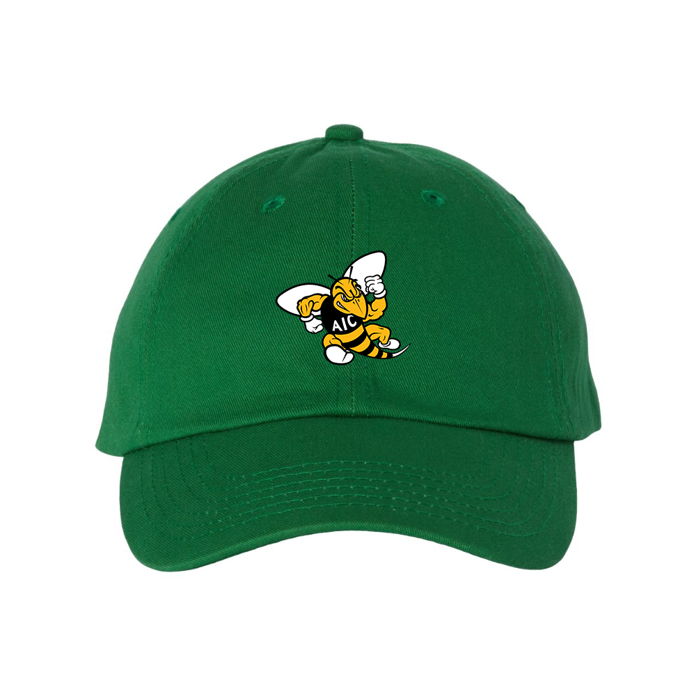 AIC Yellow Jackets Valucap Adult Bio-Washed Classic Dad Hat