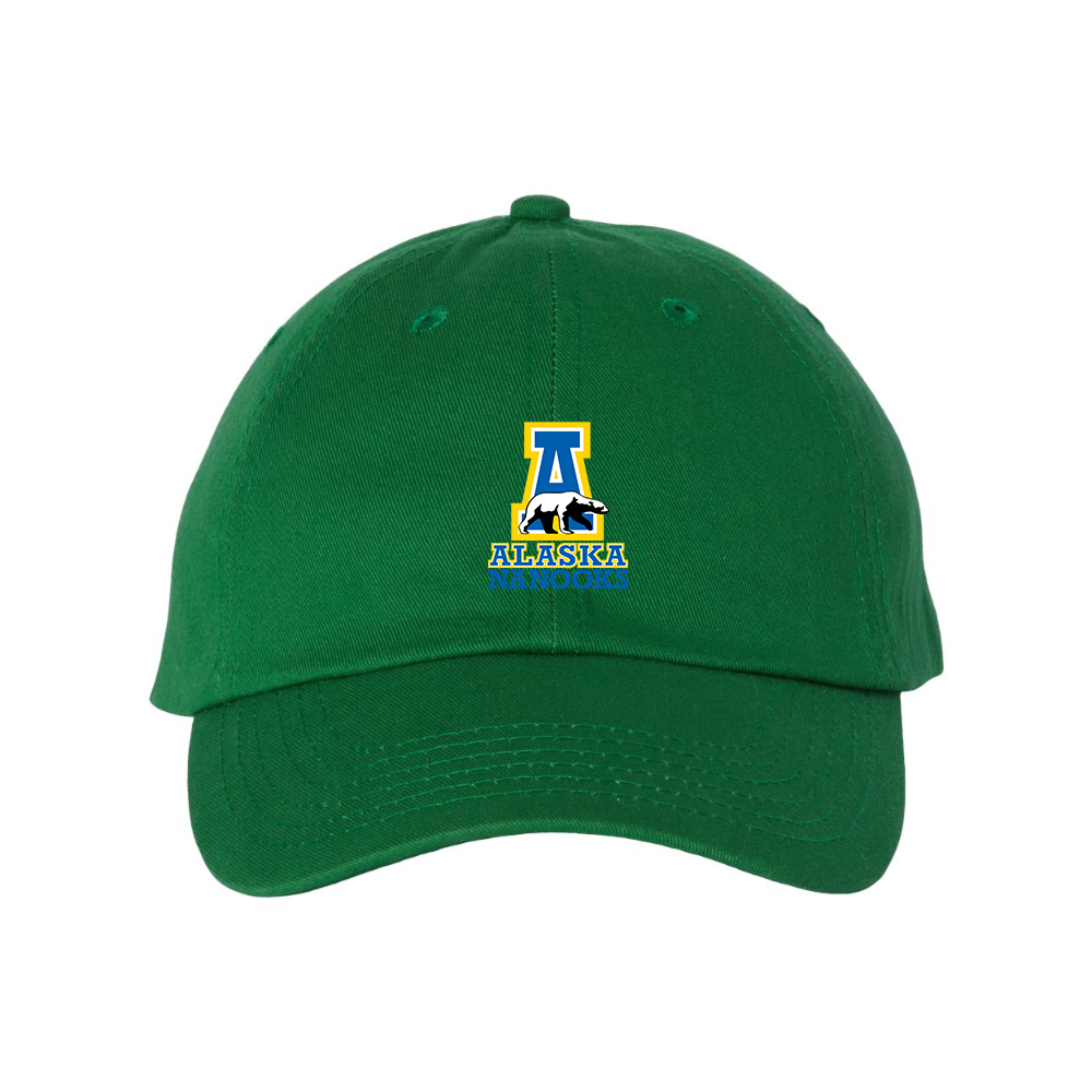Alaska Nanooks Valucap Adult Bio-Washed Classic Dad Hat