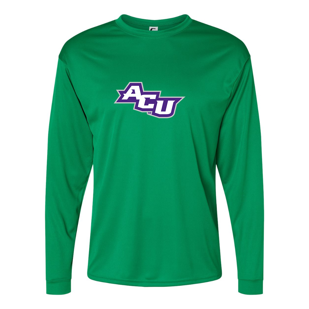 Men's Abilene Christian Wildcats Performance Long Sleeve T-Shirt