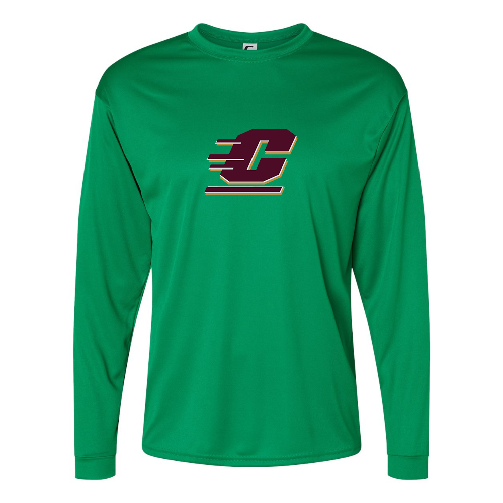 Men's Central Michigan Chippewas Performance Long Sleeve T-Shirt