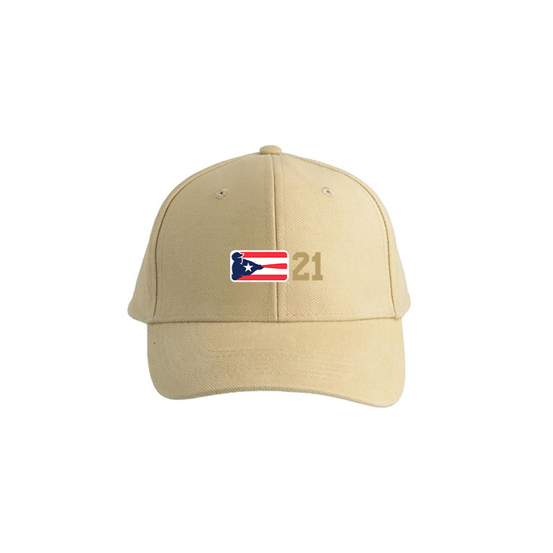 Liga de Beisbol Profesional Roberto Clemente Logo Dad Baseball Cap Hat