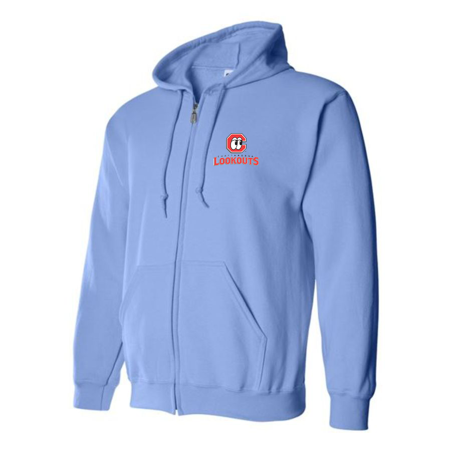 Men's Chattanooga Lookouts Logo Zipper Hoodie