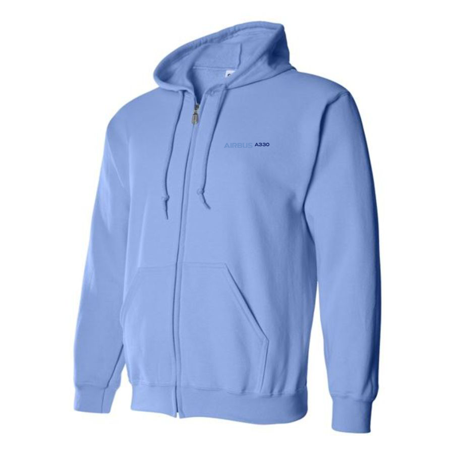 Men's A330 Logo Zipper Hoodie