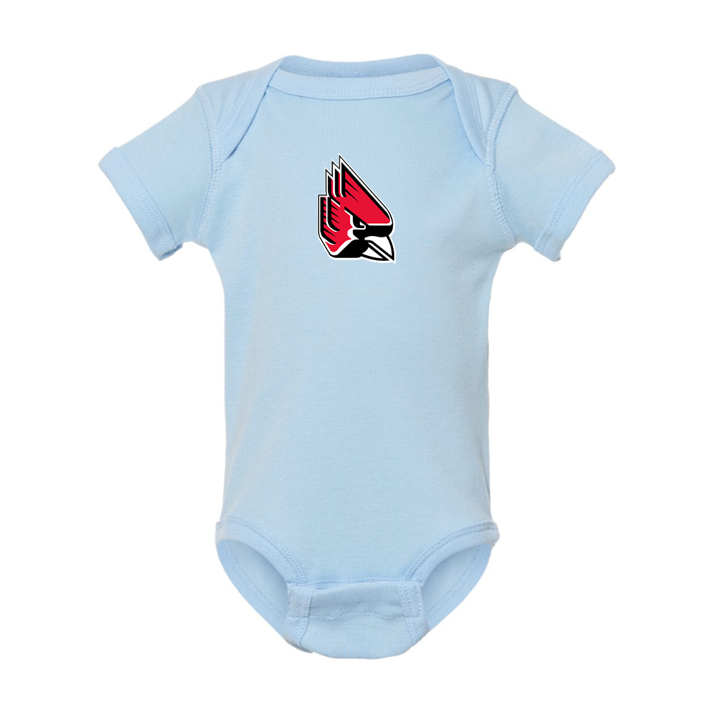 Ball State Cardinals Rabbit Skins Infant Baby Rib Bodysuit