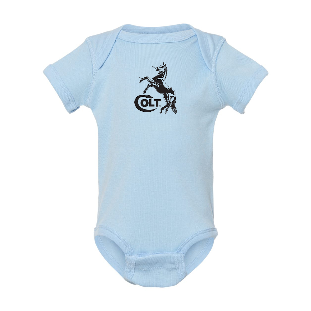 Colt Horse Rabbit Skins Infant Baby Rib Bodysuit