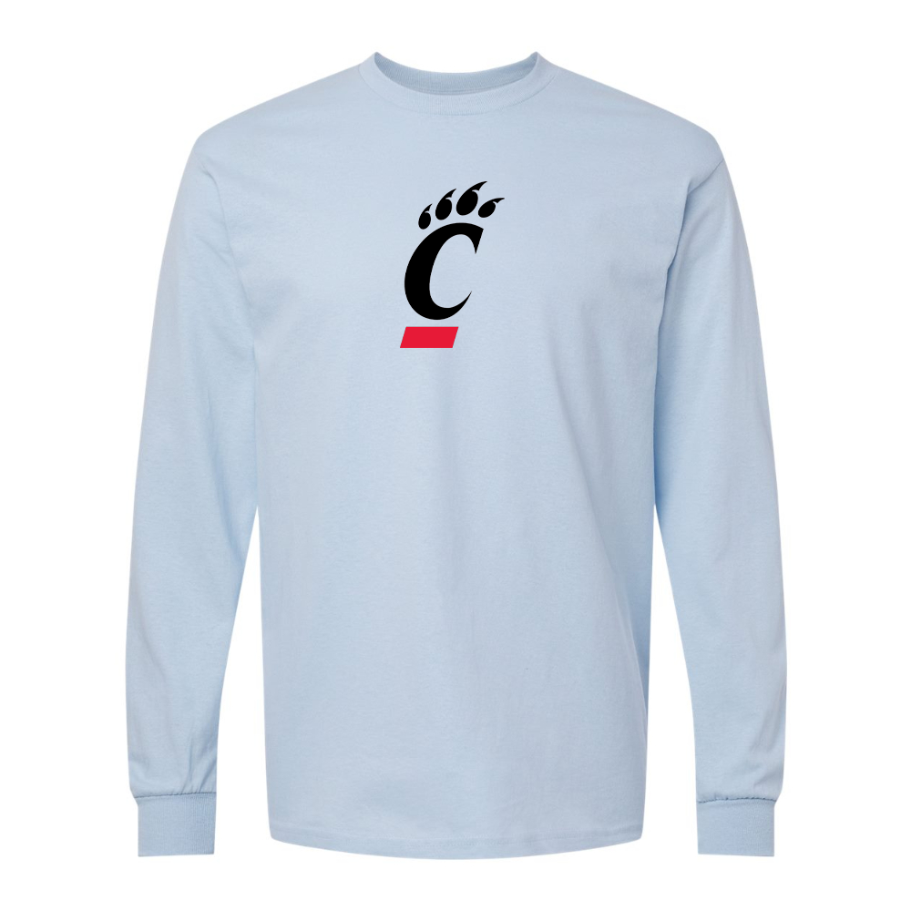 Men's Cincinnati Bearcats Gildan Heavy Cotton Long Sleeve T-Shirt
