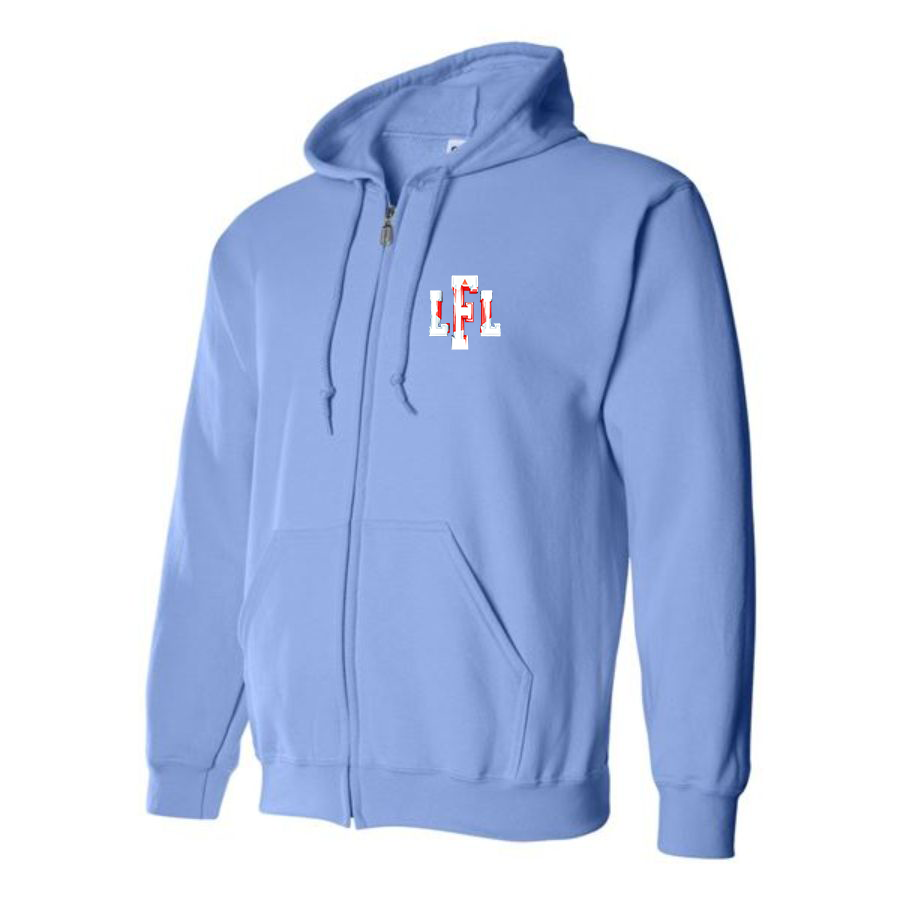 Men's LFL Canada Logo Zipper Hoodie