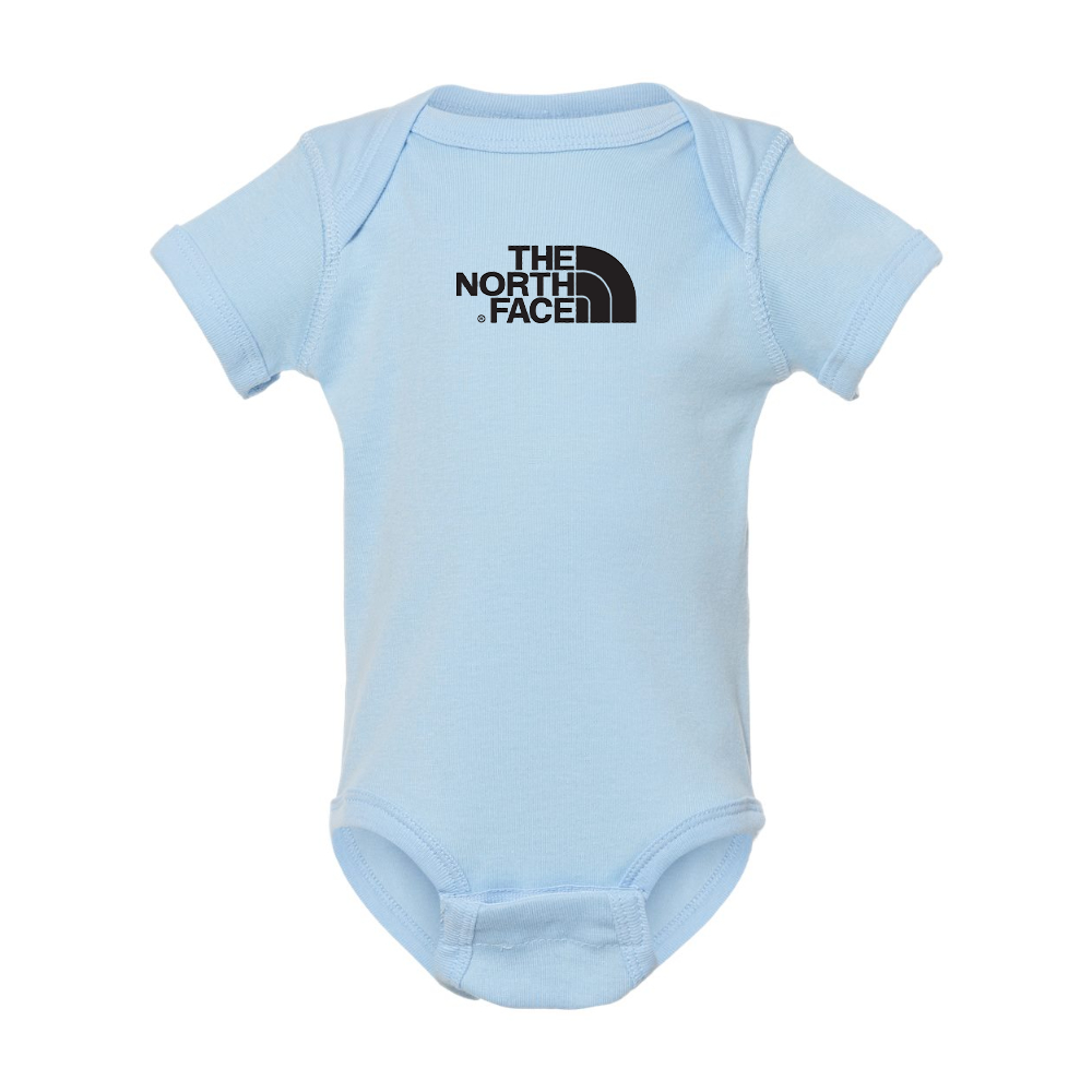 The North Face Black Rabbit Skins Infant Baby Rib Bodysuit