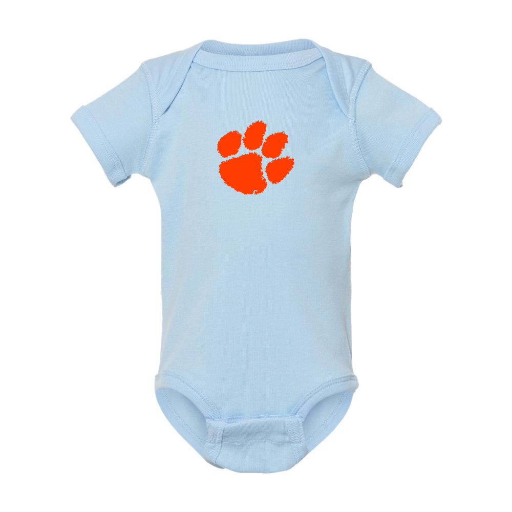 Clemson Tigers Rabbit Skins Infant Baby Rib Bodysuit