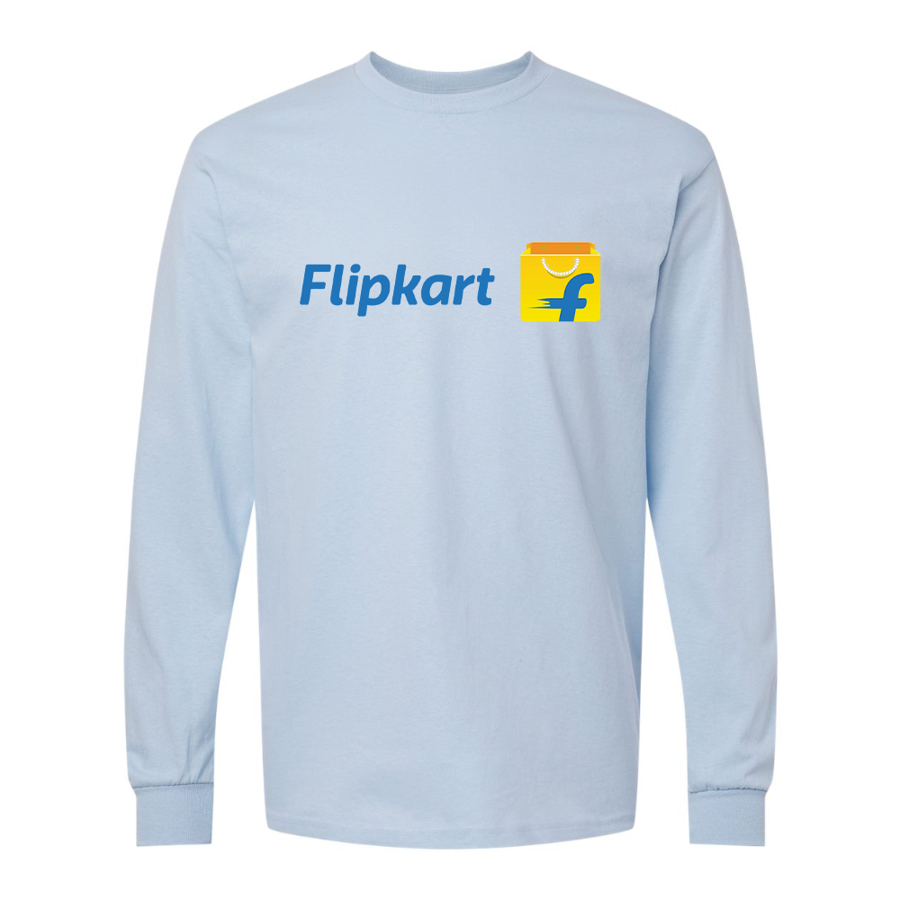 Men's Flipkart Gildan Heavy Cotton Long Sleeve T-Shirt
