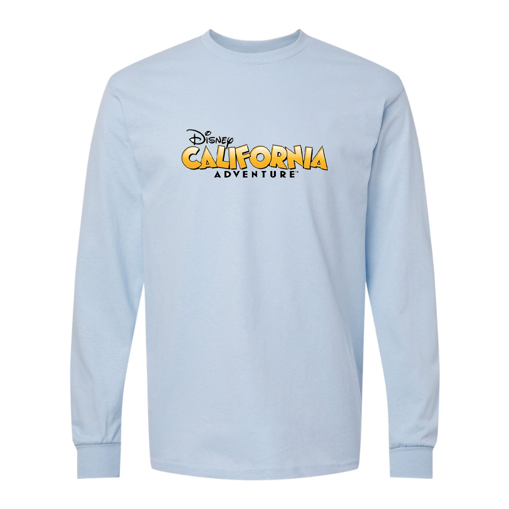 Men's Disney California Adventure Gildan Heavy Cotton Long Sleeve T-Shirt