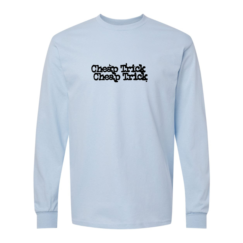 Men's Cheap Trick Gildan Heavy Cotton Long Sleeve T-Shirt