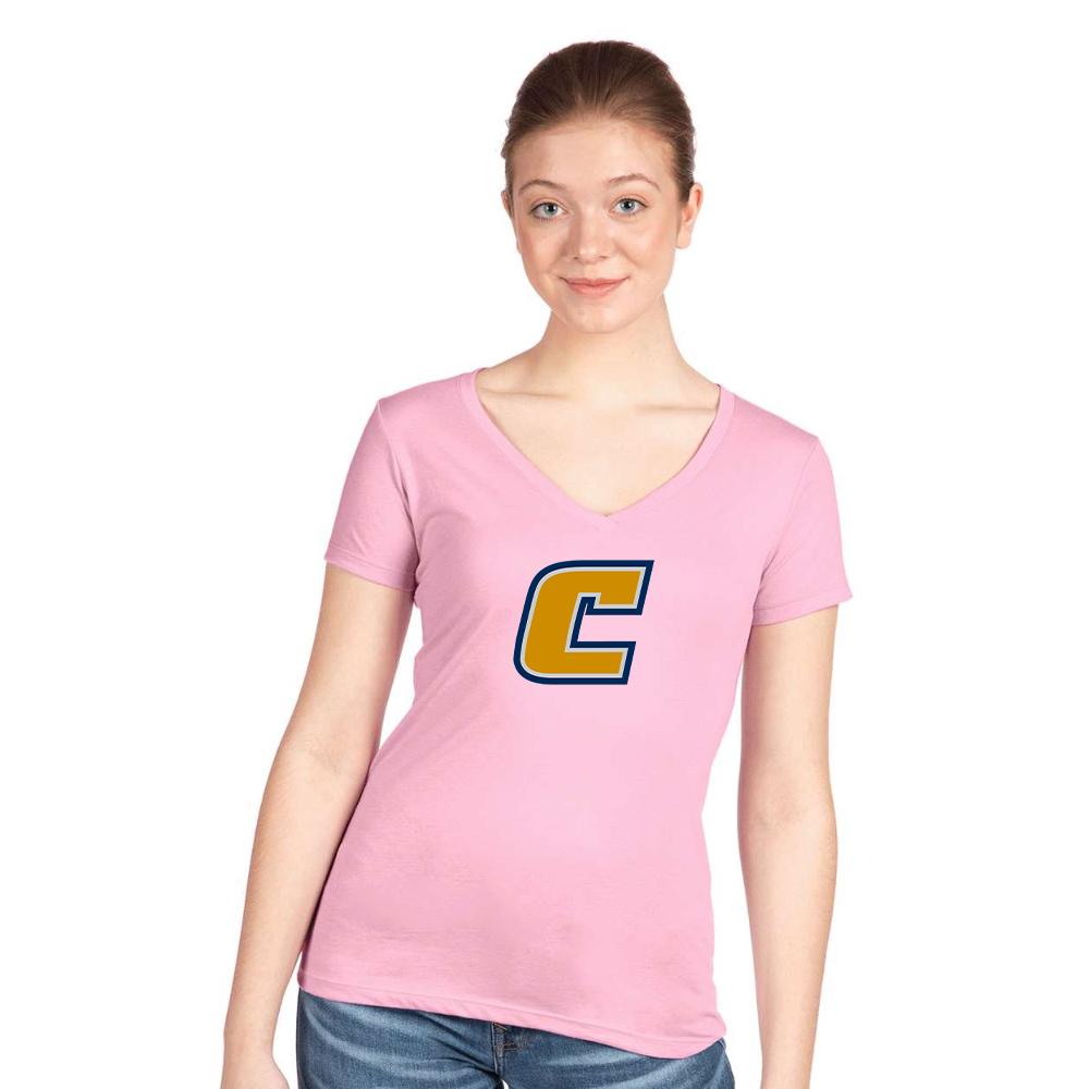 Women's Chattanooga Mocs Next Level V-Neck T-Shirt