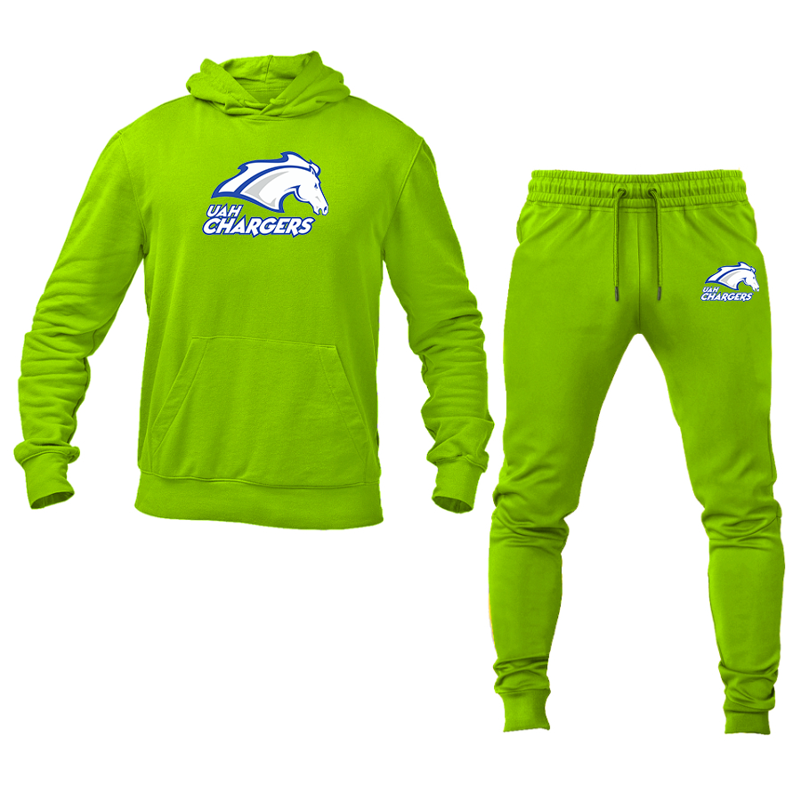 Men's Alabama Huntsville Chargers Hoodie Joggers Set