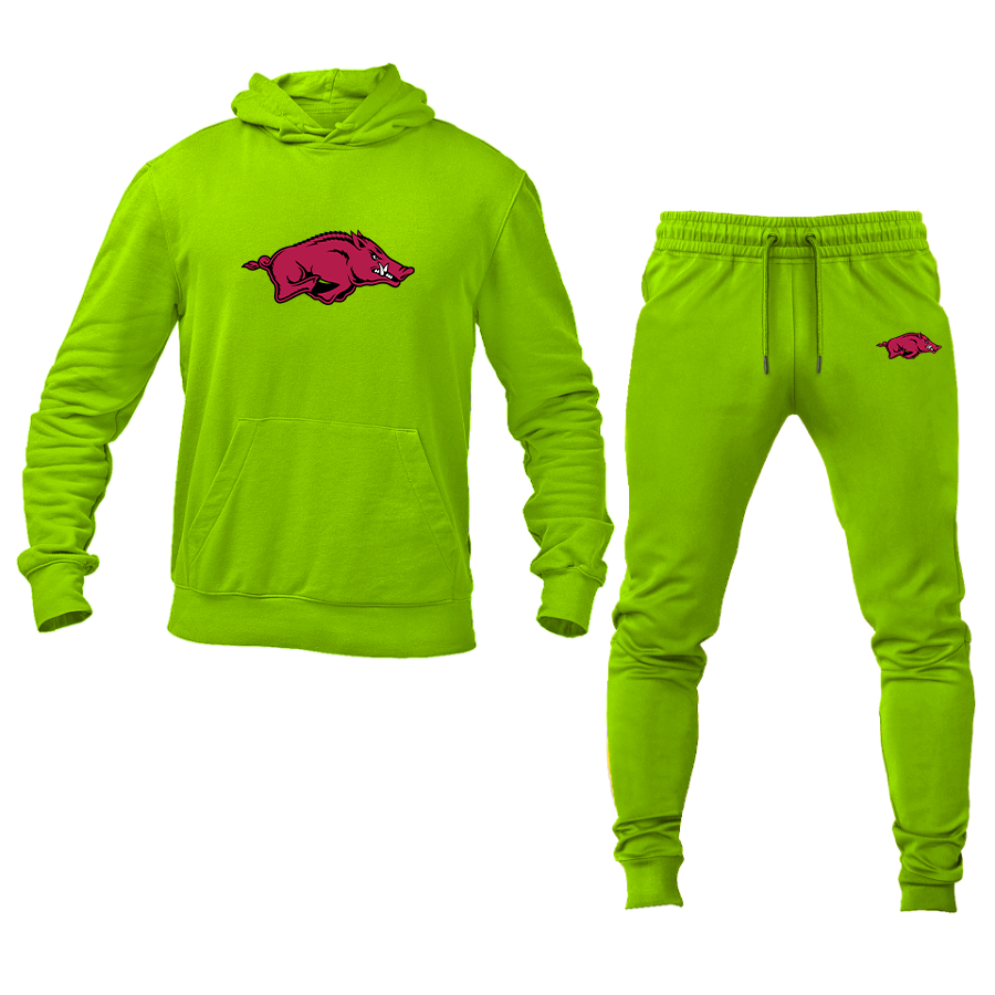 Men's Arkansas Razorbacks Hoodie Joggers Set