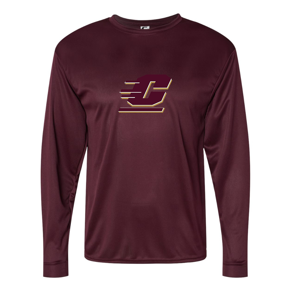 Men's Central Michigan Chippewas Performance Long Sleeve T-Shirt